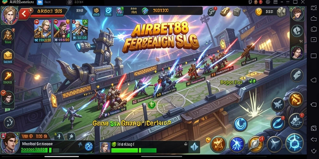 Tampilan menarik dari gameplay strategi AIRBET88.