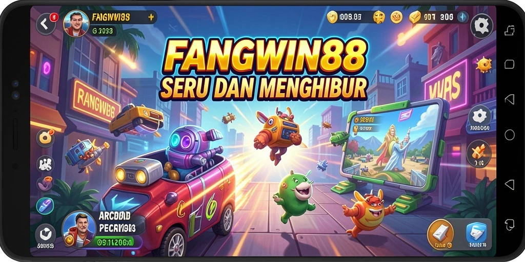 Tampilan menarik dari gameplay FANGWIN88 yang seru.