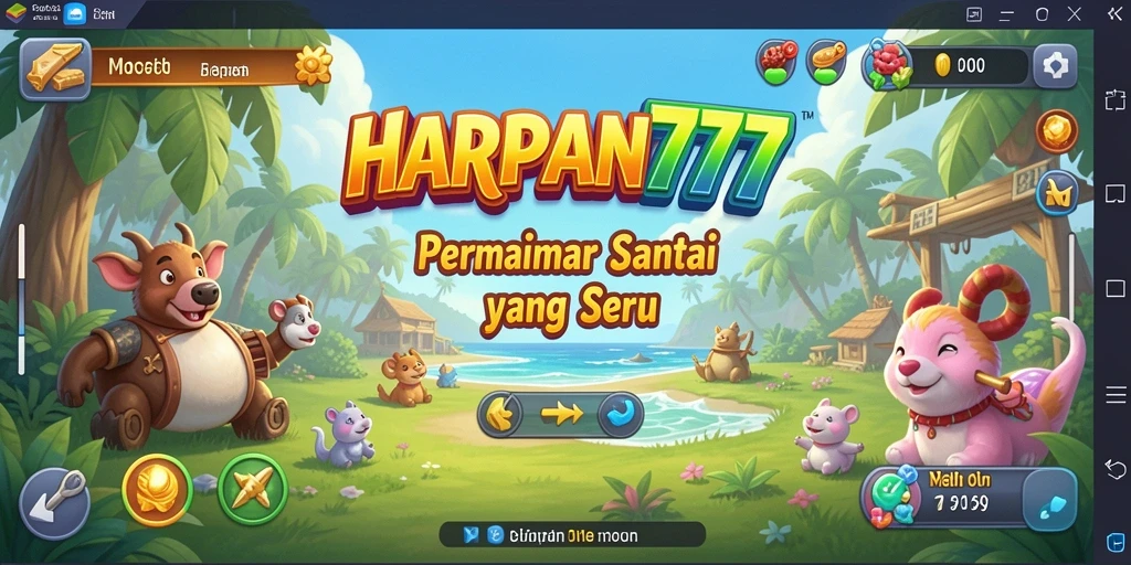 Tampilan menarik dari gameplay HARAPAN777 yang menghibur.