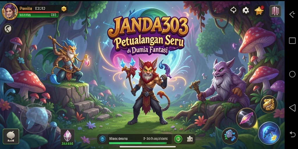 Screenshot utama JANDA303 menampilkan aksi seru dalam petualangan fantastis.