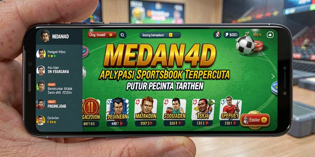 Tampilan menarik dari gameplay Sportsbook MEDAN4D yang interaktif.