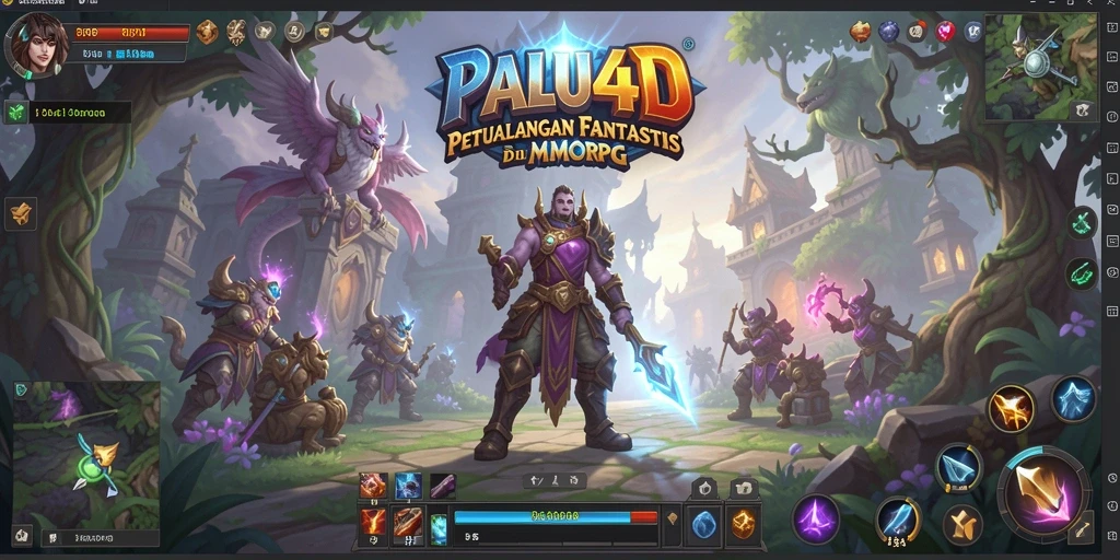 Screenshot PALU4D menampilkan aksi seru dalam dunia MMORPG yang memukau.