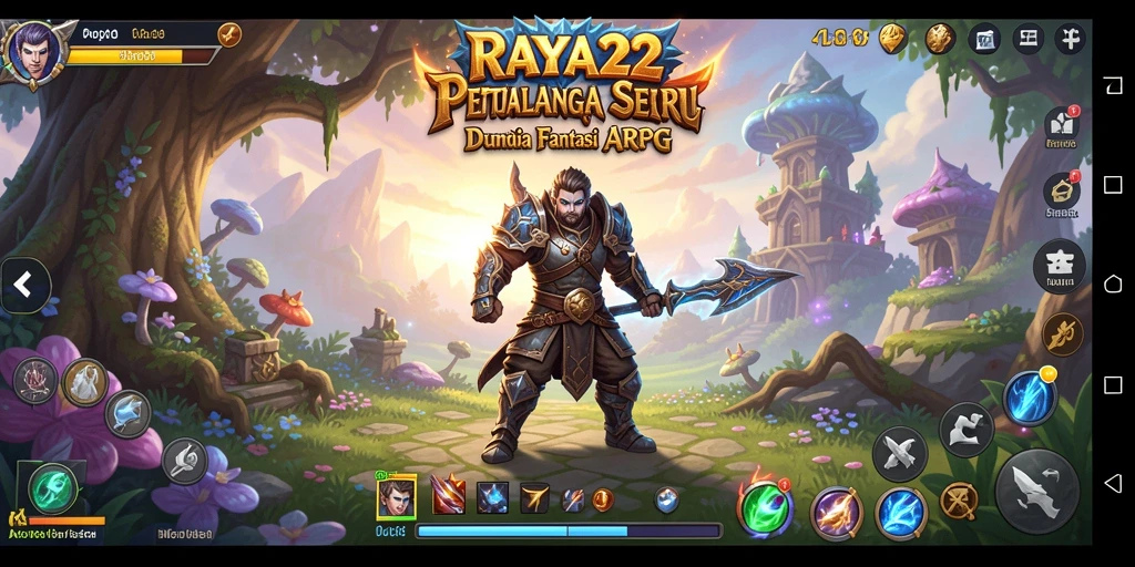 Screenshot tampilan gameplay RAYA22 yang mengasyikkan.